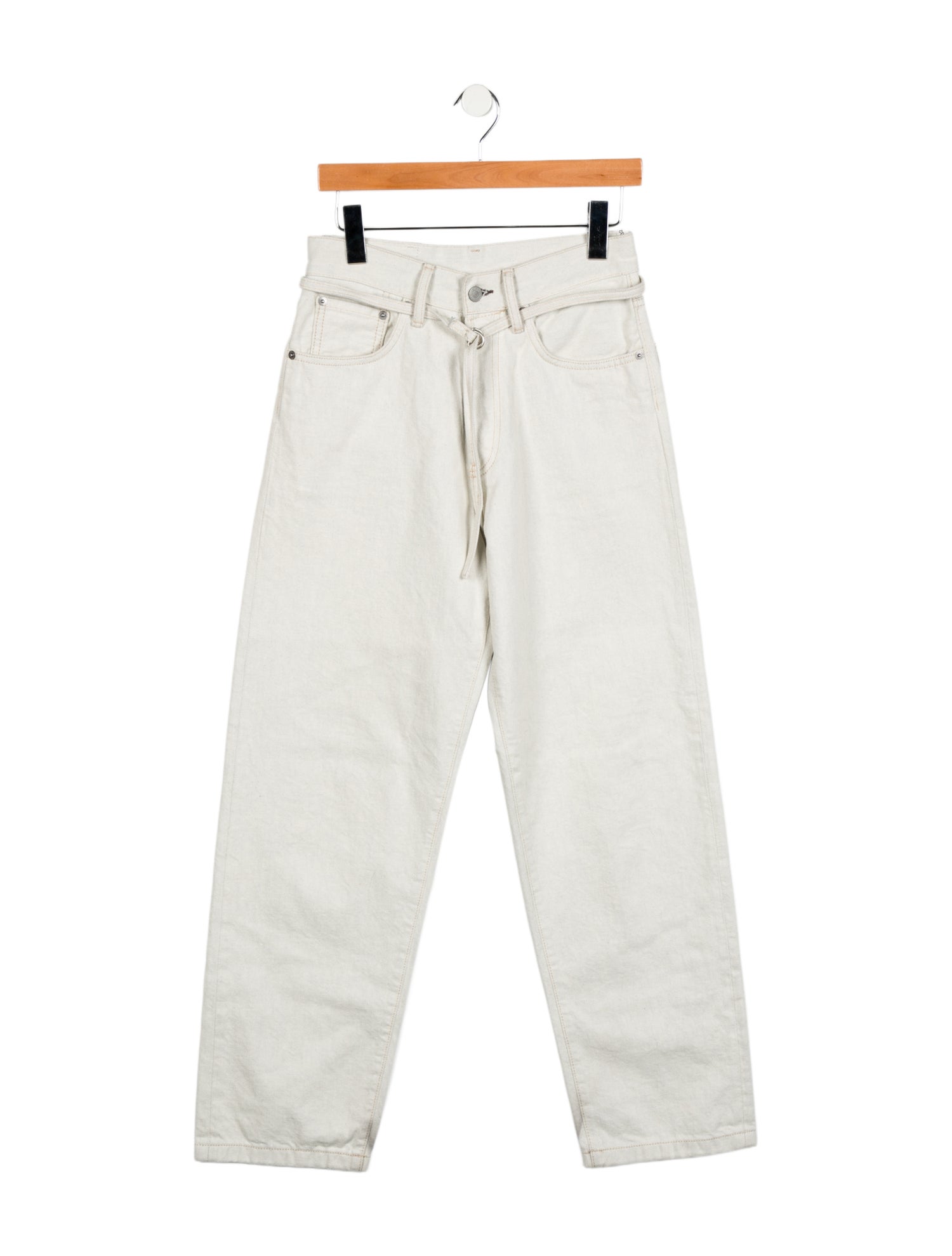 Acne Studios High-Rise Wide Leg Jeans