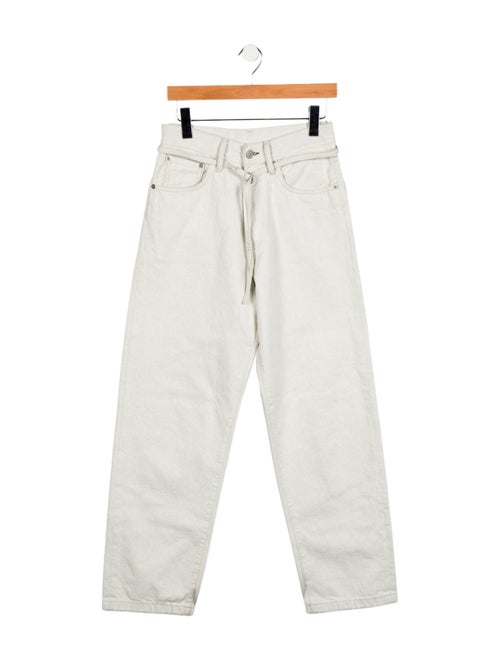 Acne Studios High-Rise Wide Leg Jeans