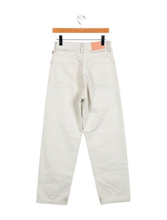 Acne Studios High-Rise Wide Leg Jeans