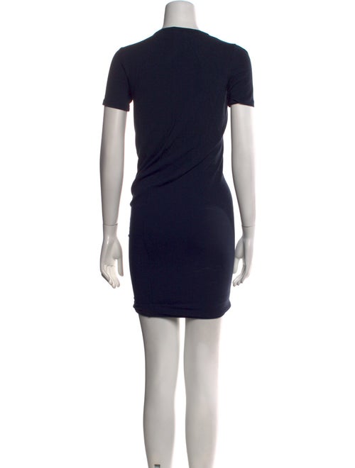 Acne Studios Crew Neck Mini Dress