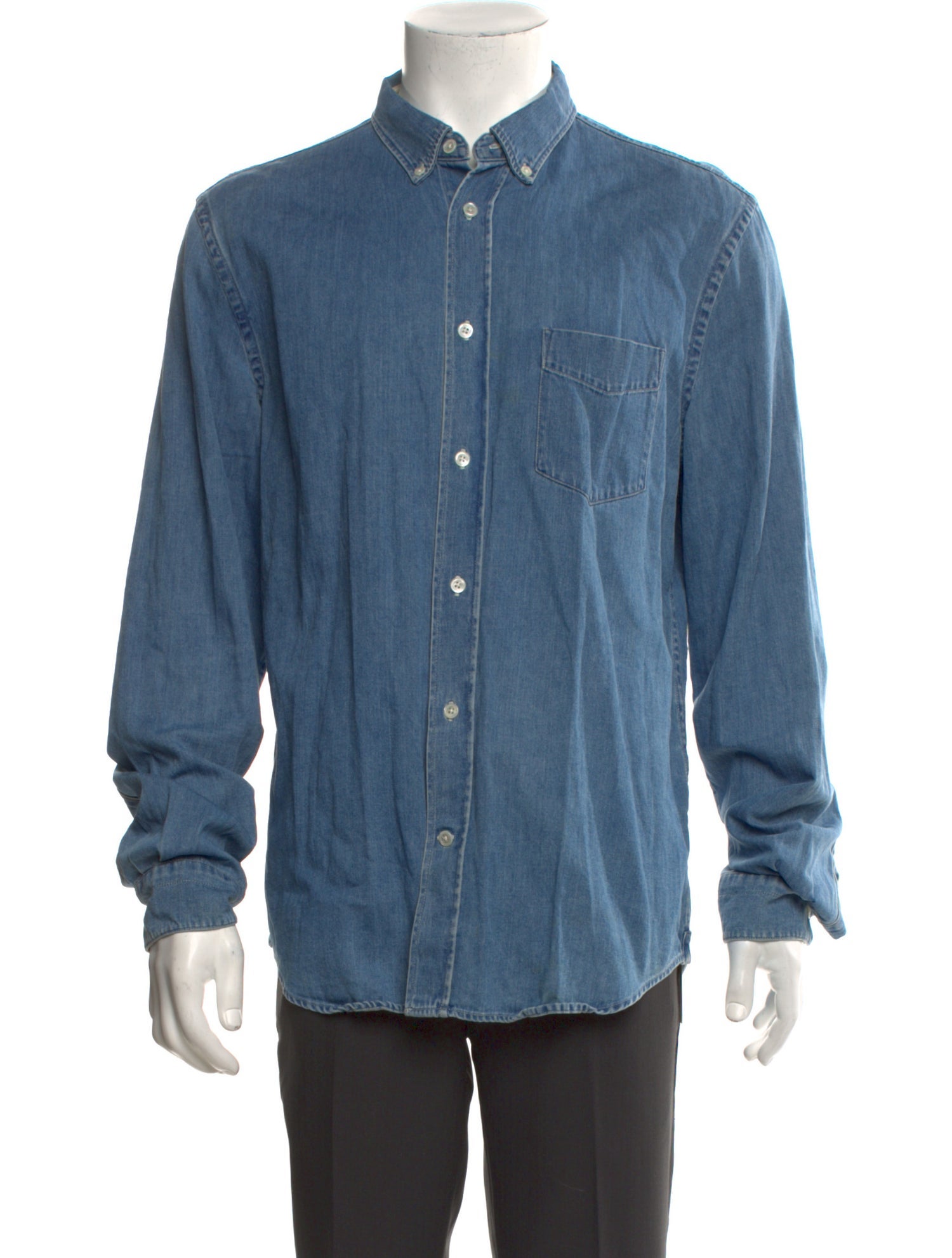Acne Studios Long Sleeve Denim Shirt