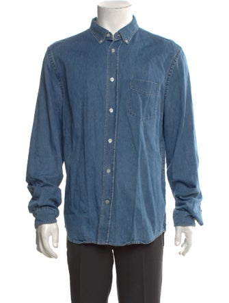 Acne Studios Long Sleeve Denim Shirt