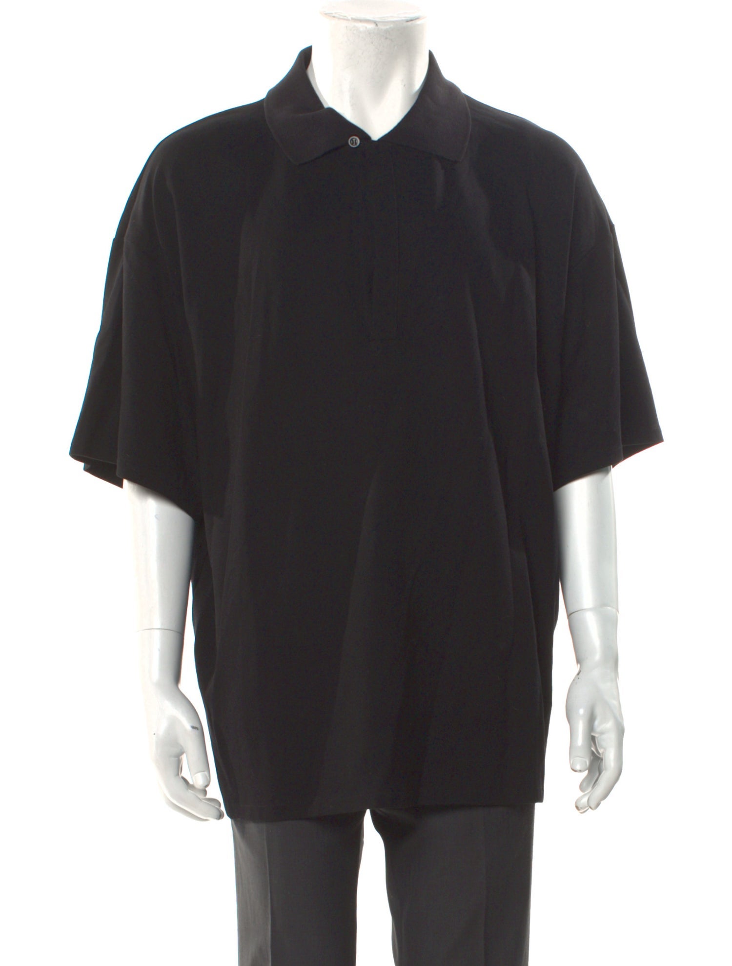 Acne Studios Collar Short Sleeve Polo Shirt