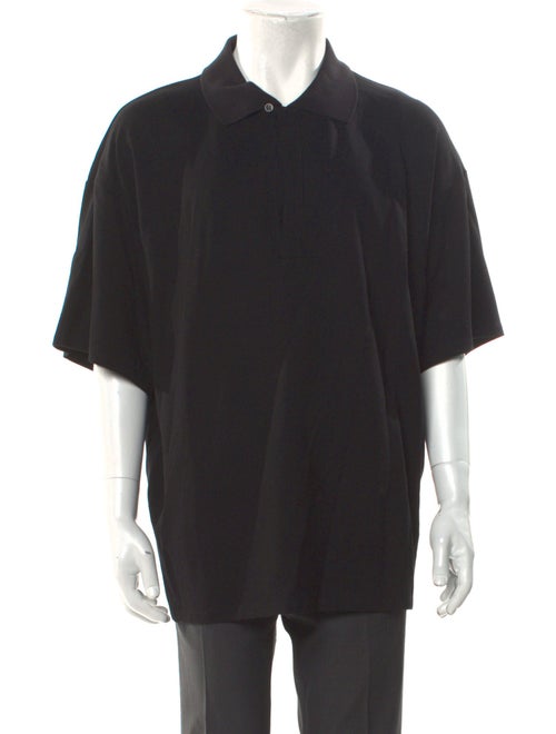 Acne Studios Collar Short Sleeve Polo Shirt