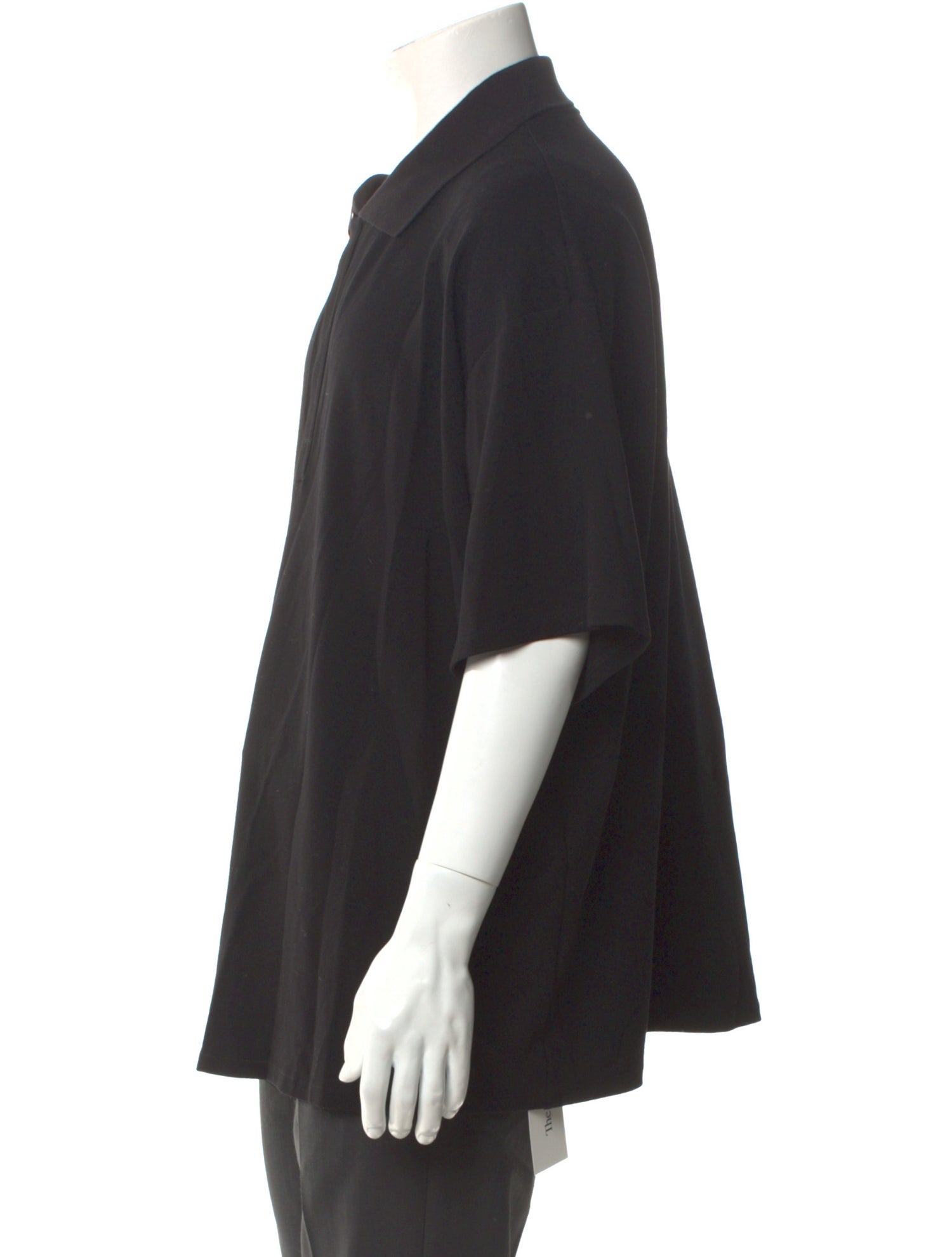 Acne Studios Collar Short Sleeve Polo Shirt