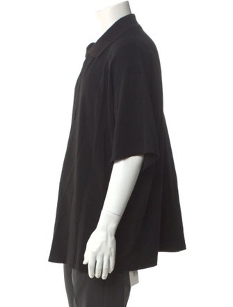 Acne Studios Collar Short Sleeve Polo Shirt