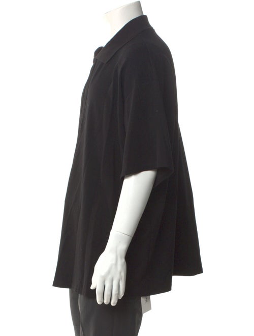 Acne Studios Collar Short Sleeve Polo Shirt