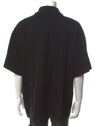 Acne Studios Collar Short Sleeve Polo Shirt