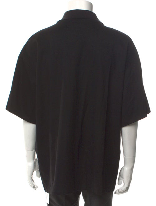 Acne Studios Collar Short Sleeve Polo Shirt