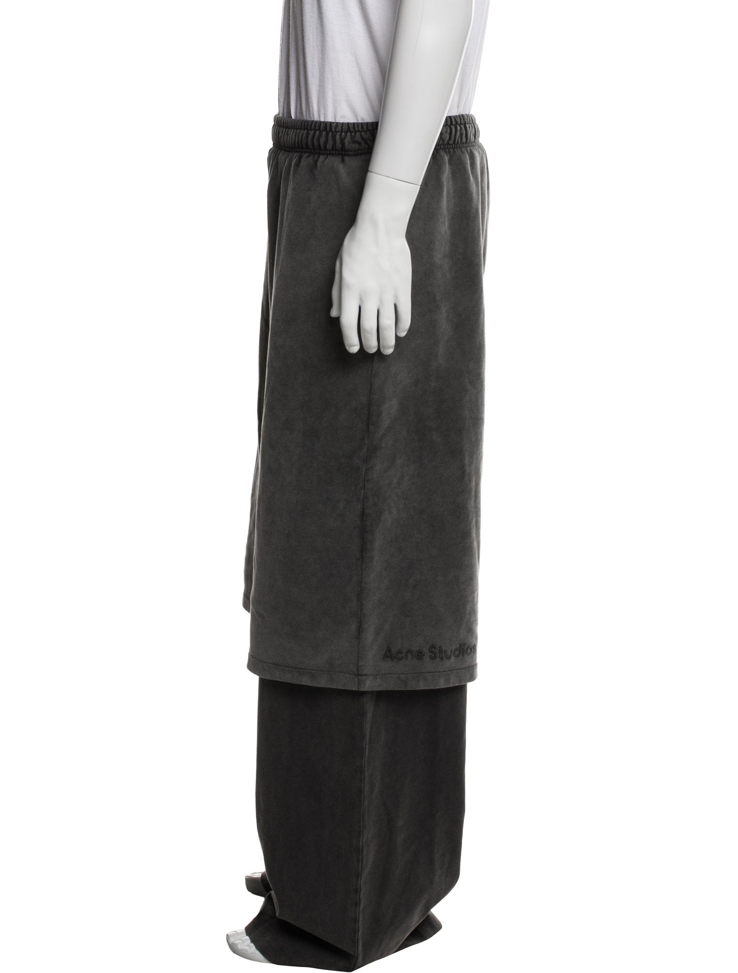 Acne Studios Cutout Accent Lounge Bottoms