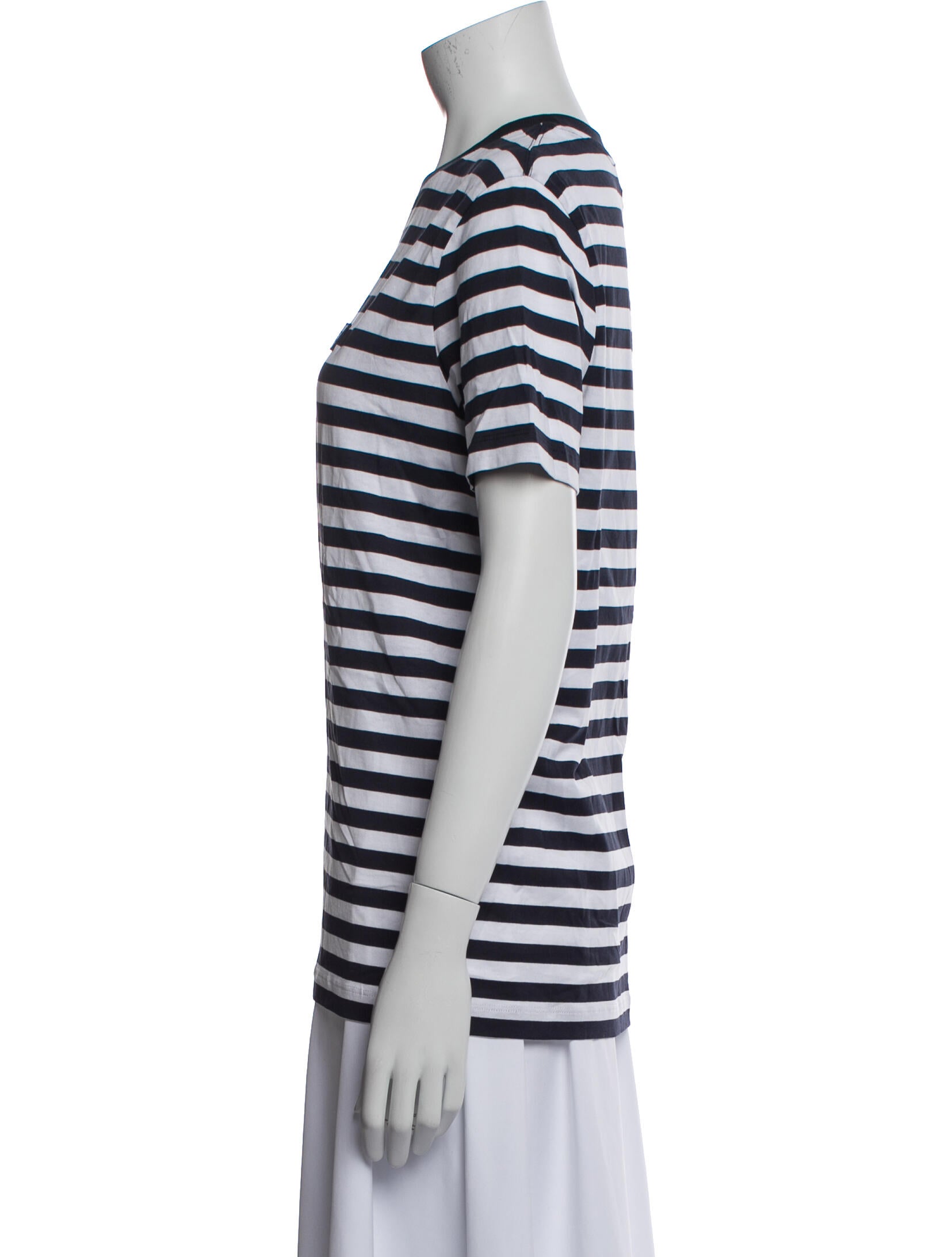 Acne Studios Striped Crew Neck T-Shirt