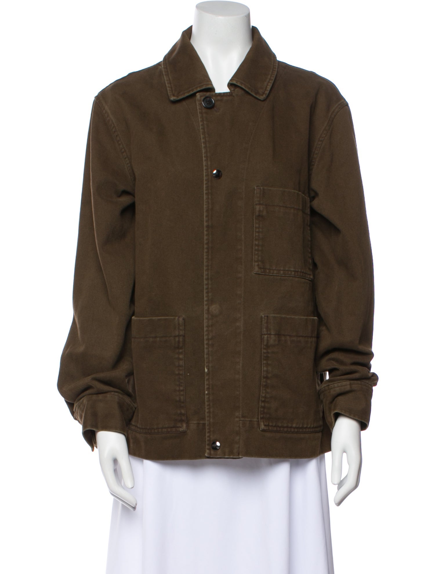 Acne Studios Plaid Print Utility Jacket