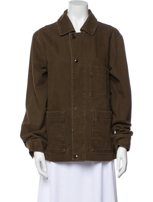 Acne Studios Plaid Print Utility Jacket