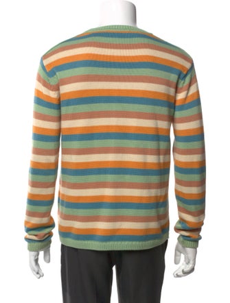 Acne Studios Striped Crew Neck Pullover