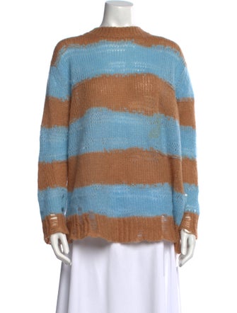 Acne Studios Striped Crew Neck Sweater