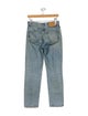 Acne Studios Mid-Rise Straight Leg Jeans