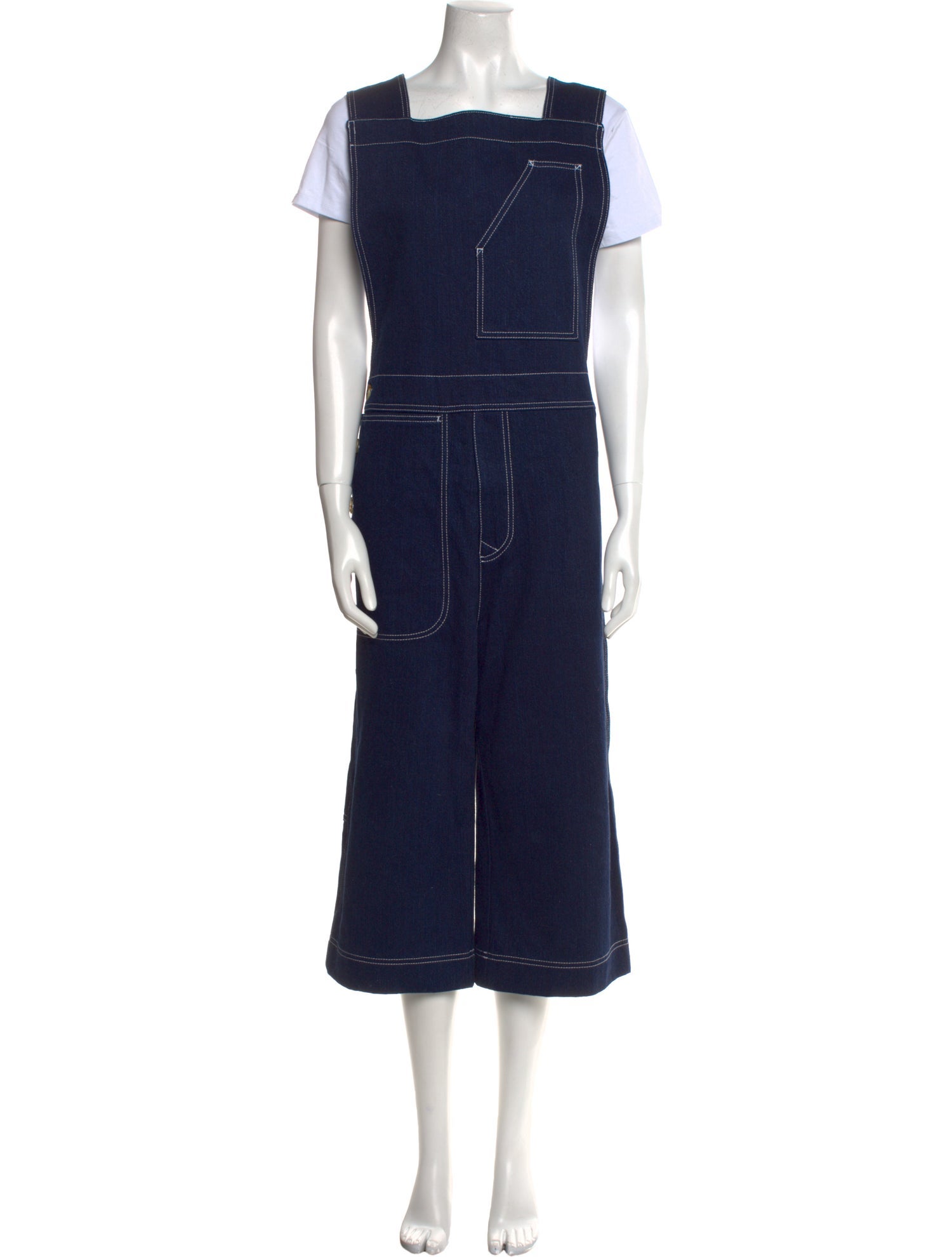 Acne Studios Square Neckline Jumpsuit