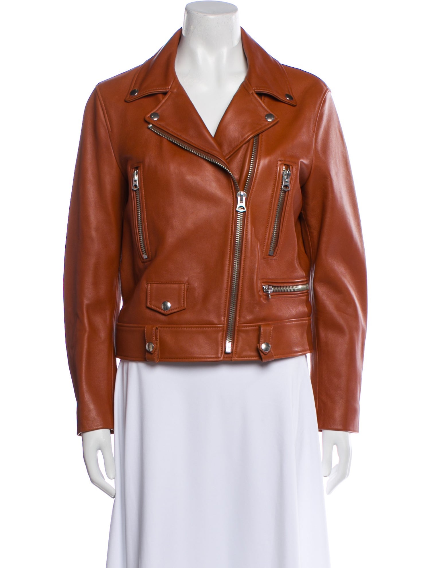 Acne Studios Leather Biker Jacket