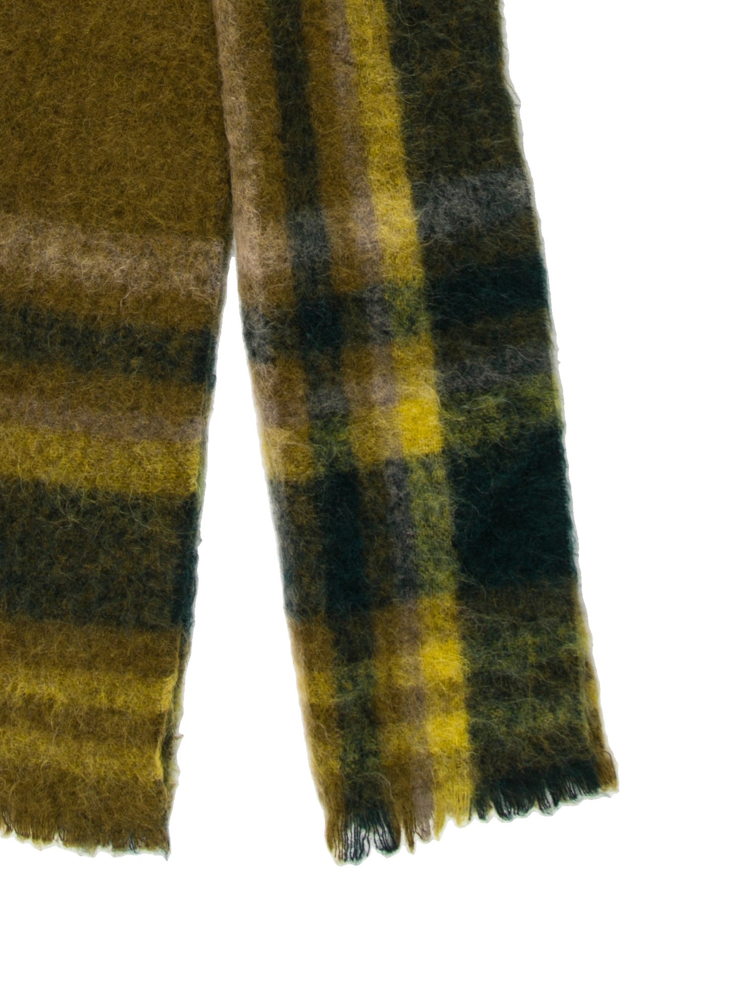Acne Studios Plaid Print Scarf