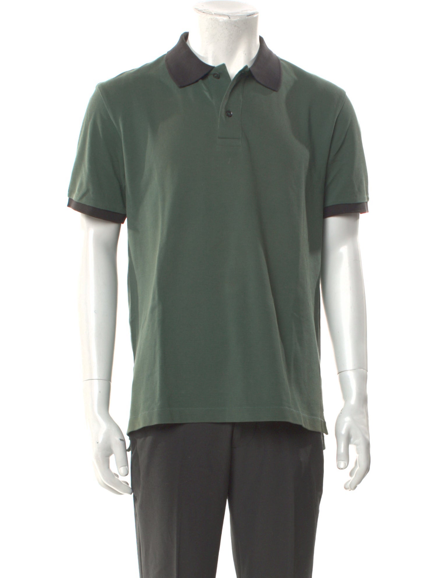 Acne Studios Crew Neck Short Sleeve Polo Shirt