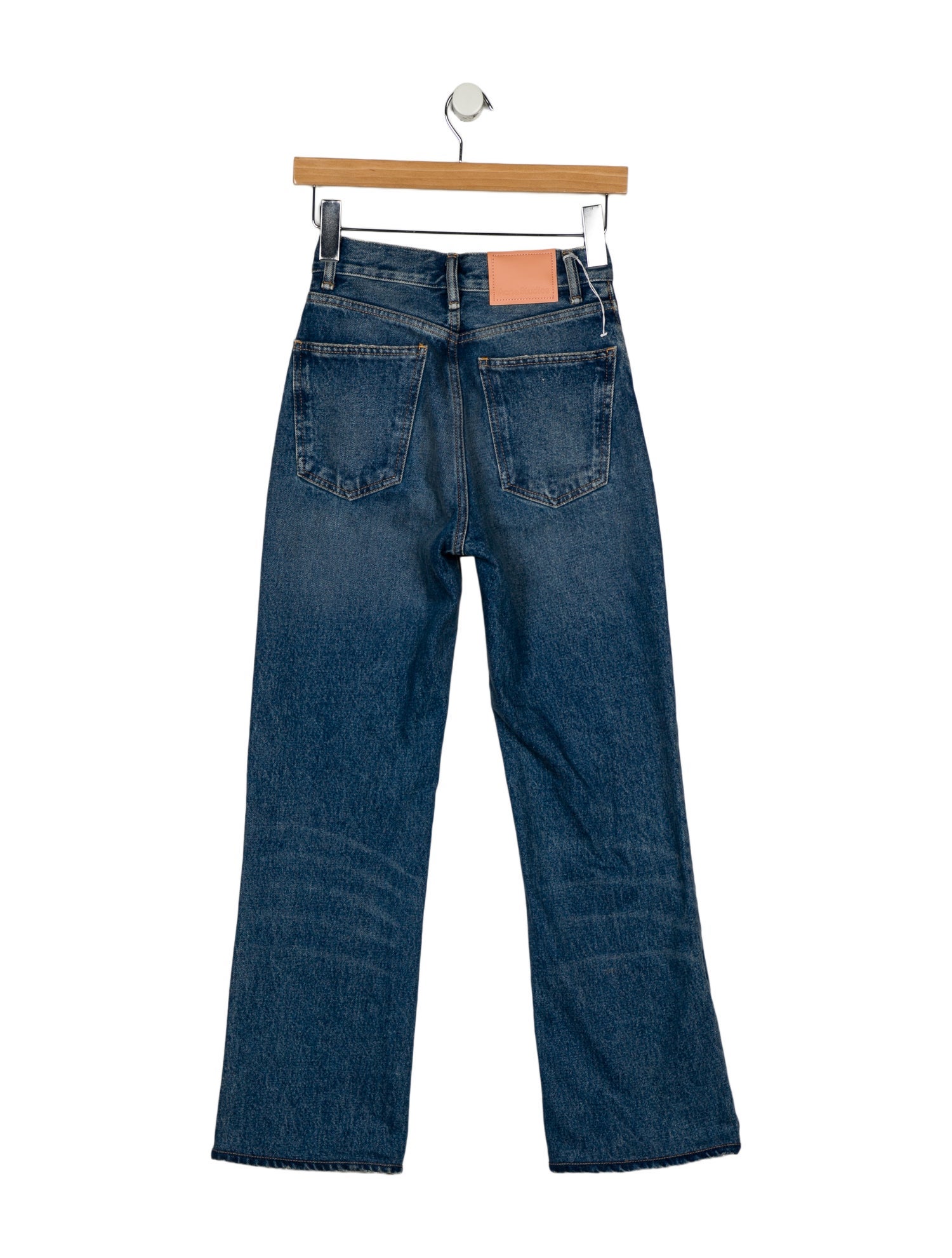 Acne Studios Mid-Rise Wide Leg Jeans