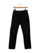 Acne Studios Mid-Rise Straight Leg Jeans