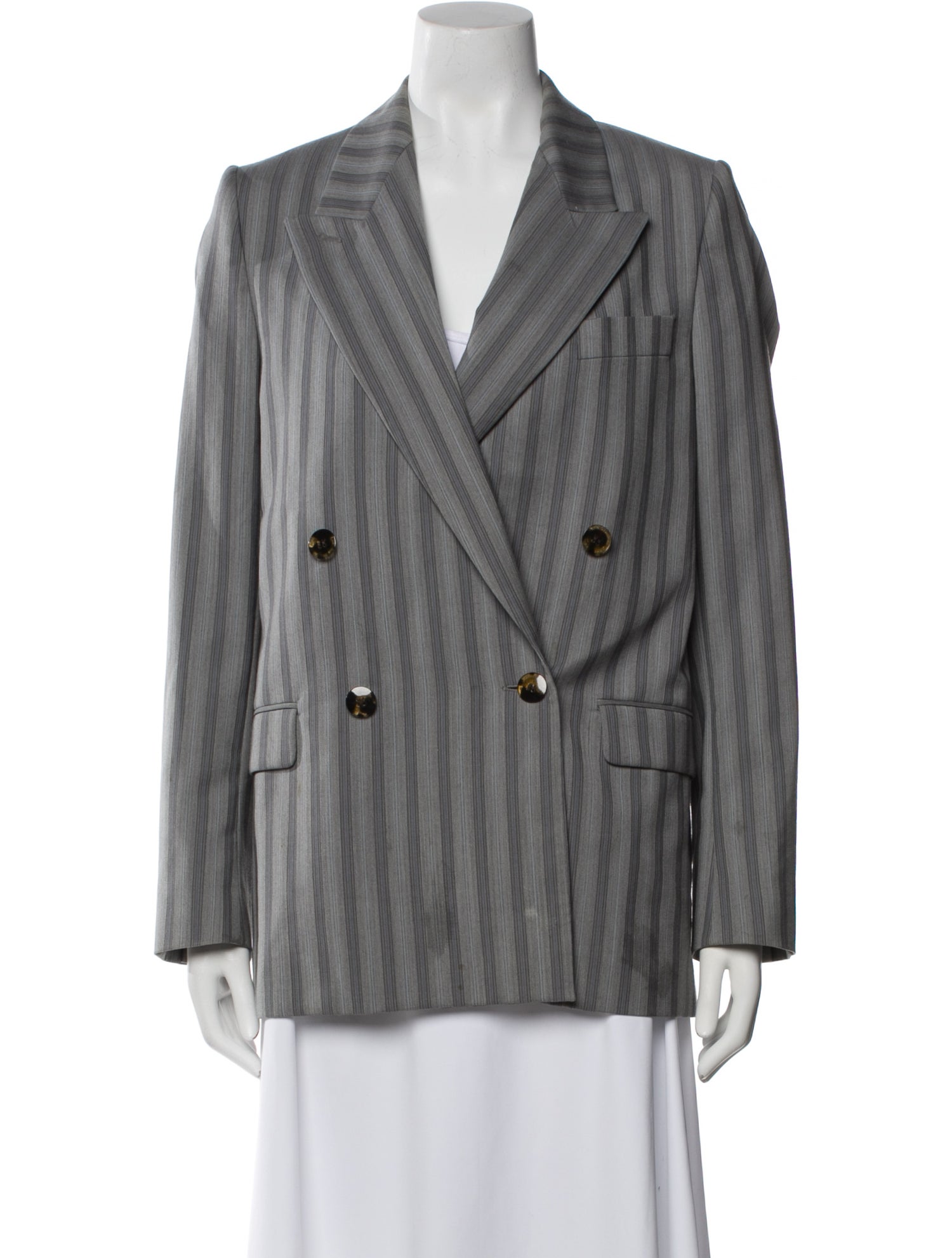 Acne Studios Wool Striped Blazer