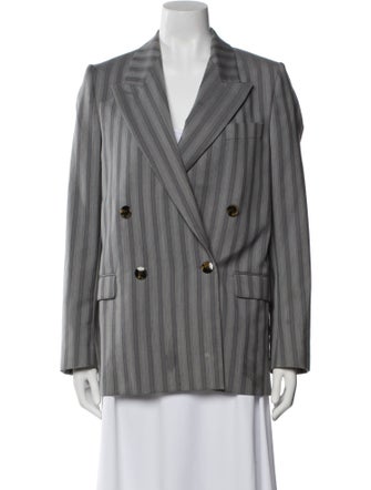 Acne Studios Wool Striped Blazer