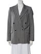 Acne Studios Wool Striped Blazer