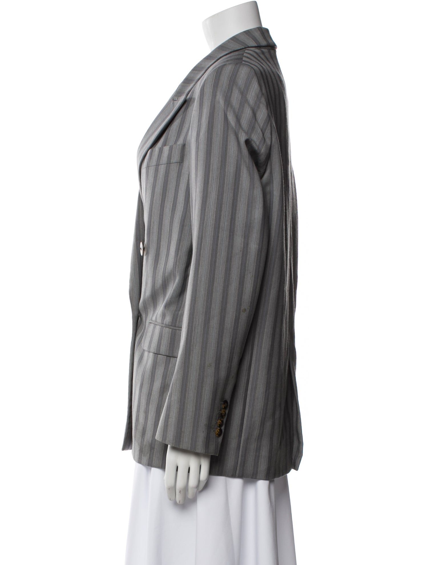 Acne Studios Wool Striped Blazer