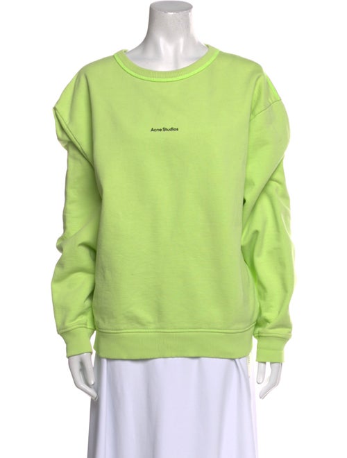Acne Studios Crew Neck Long Sleeve Sweatshirt