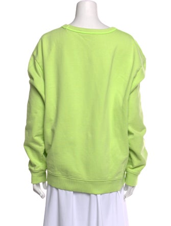 Acne Studios Crew Neck Long Sleeve Sweatshirt