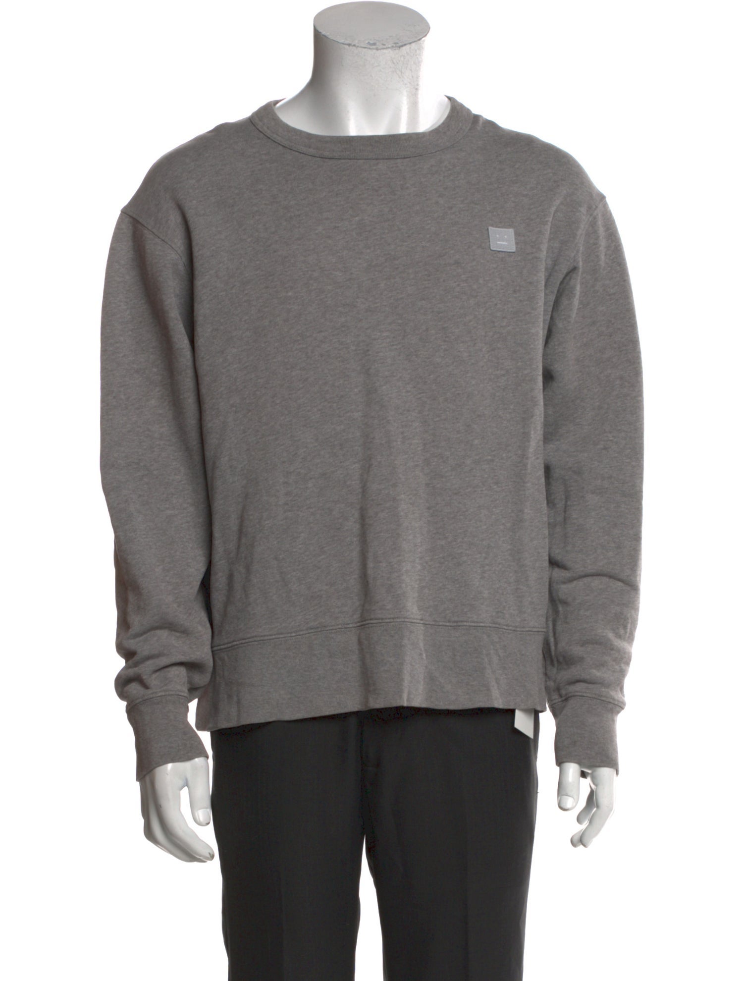 Acne Studios Crew Neck Long Sleeve Sweatshirt
