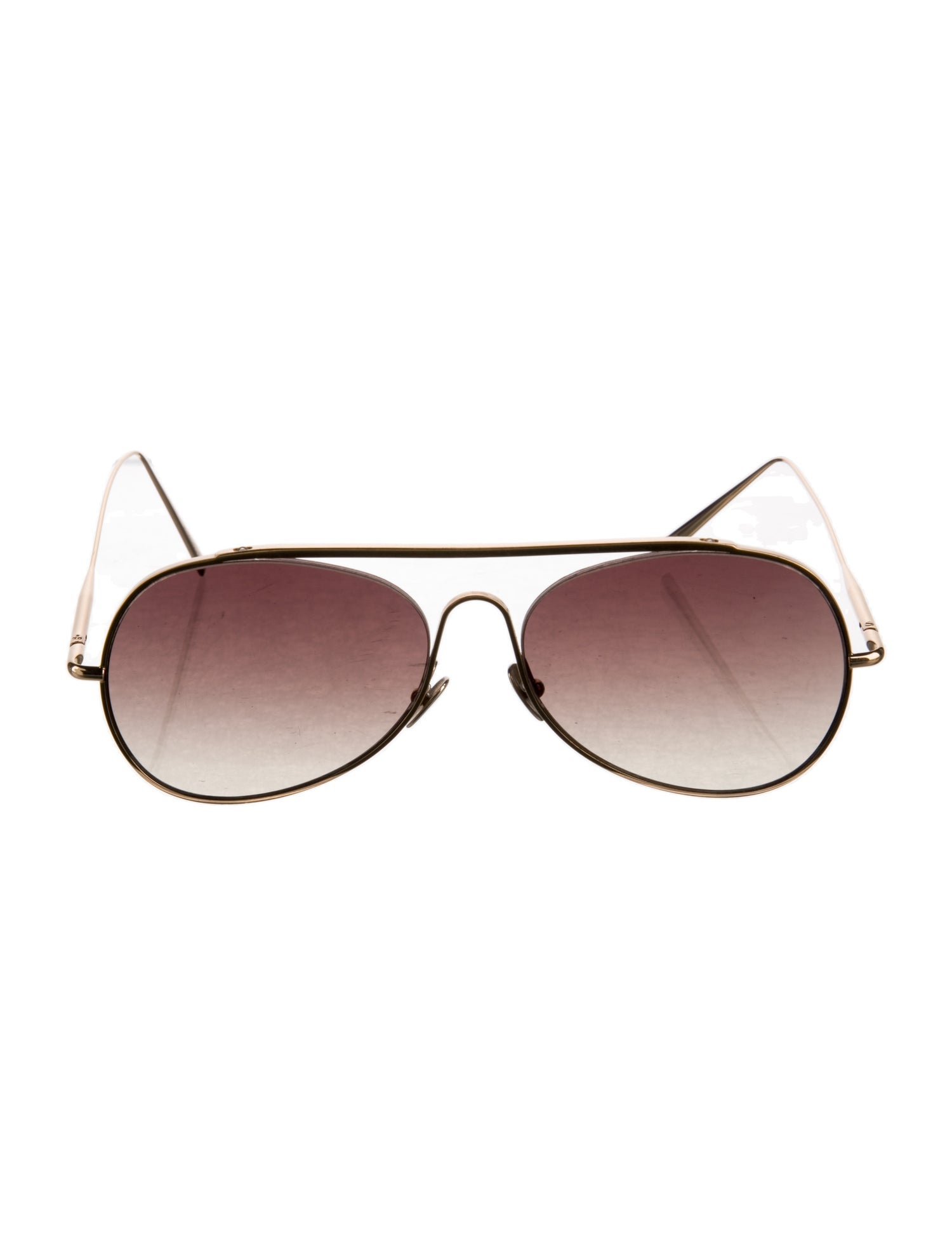 Acne Studios Aviator Gradient Sunglasses