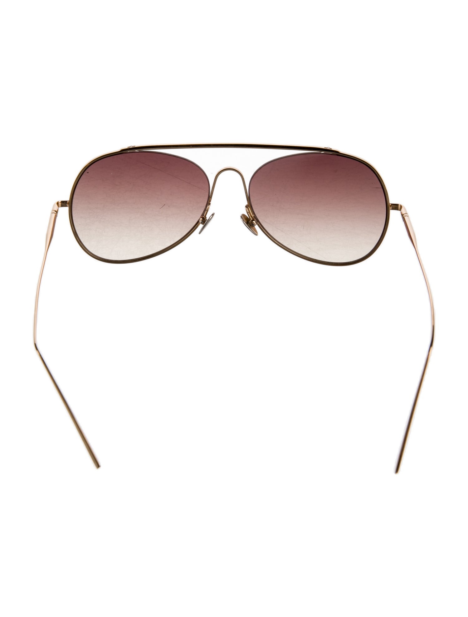 Acne Studios Aviator Gradient Sunglasses