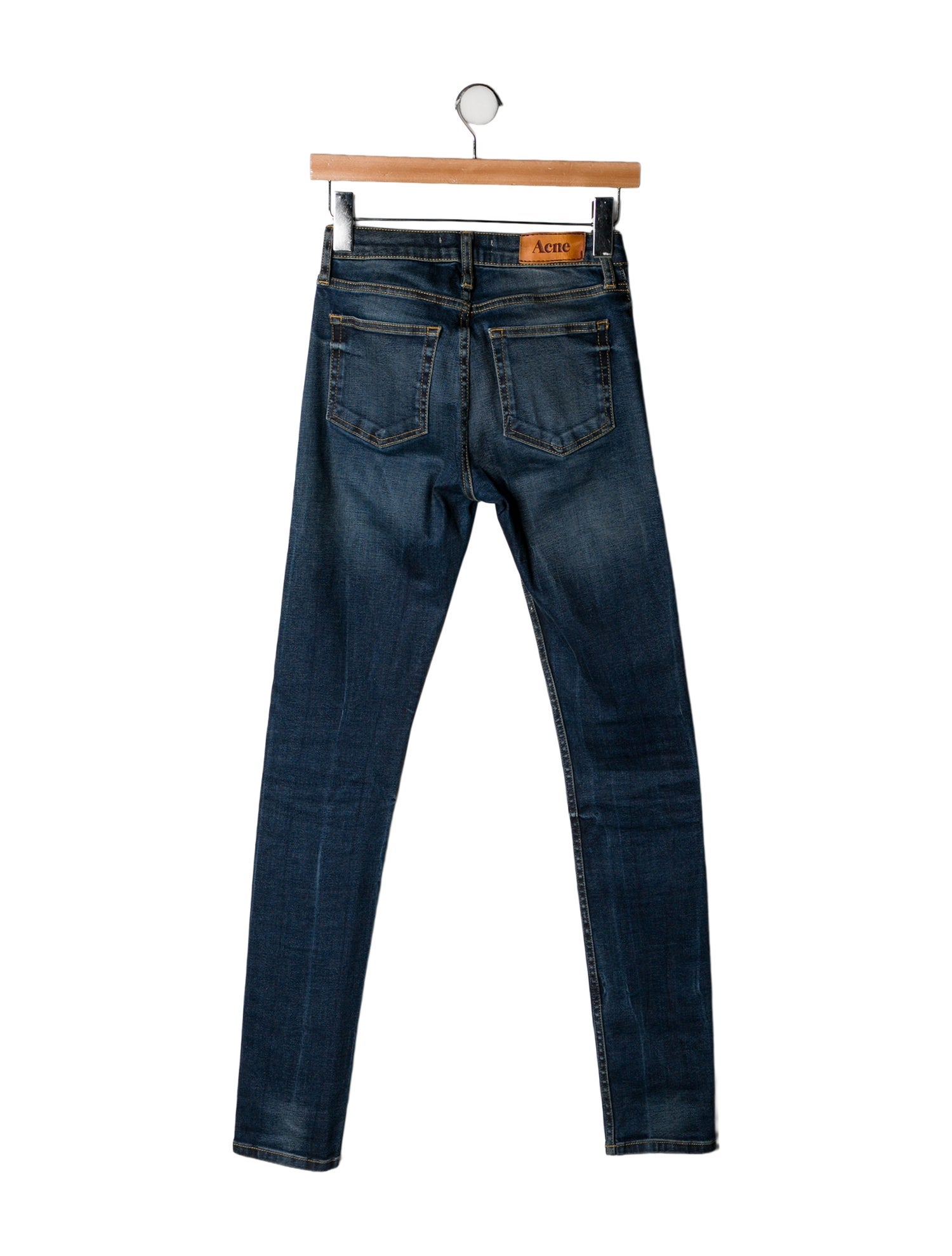 Acne Studios Mid-Rise Skinny Leg Jeans