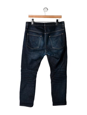 Acne Studios Mid-Rise Straight Leg Jeans