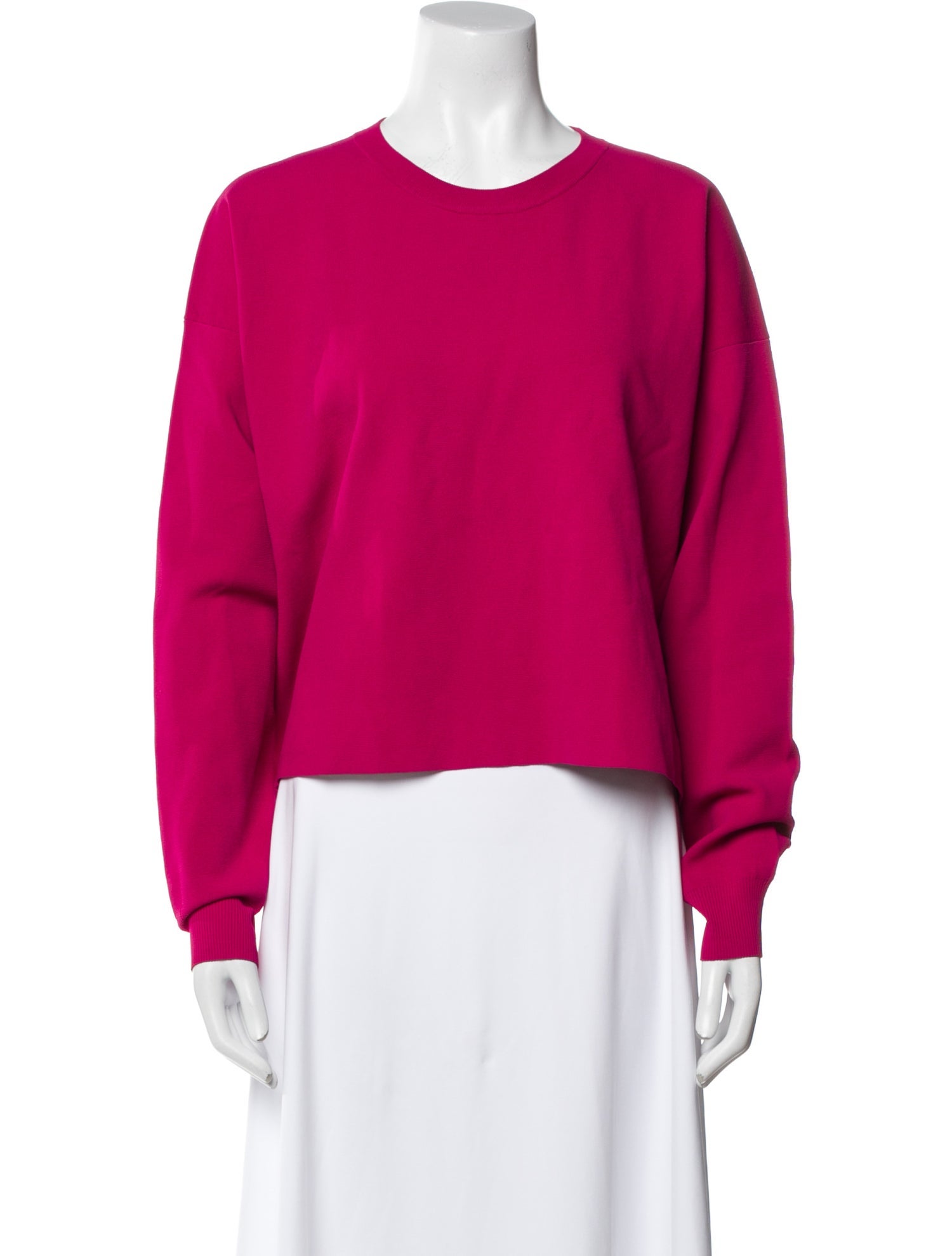 Acne Studios Crew Neck Long Sleeve Sweatshirt