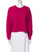 Acne Studios Crew Neck Long Sleeve Sweatshirt