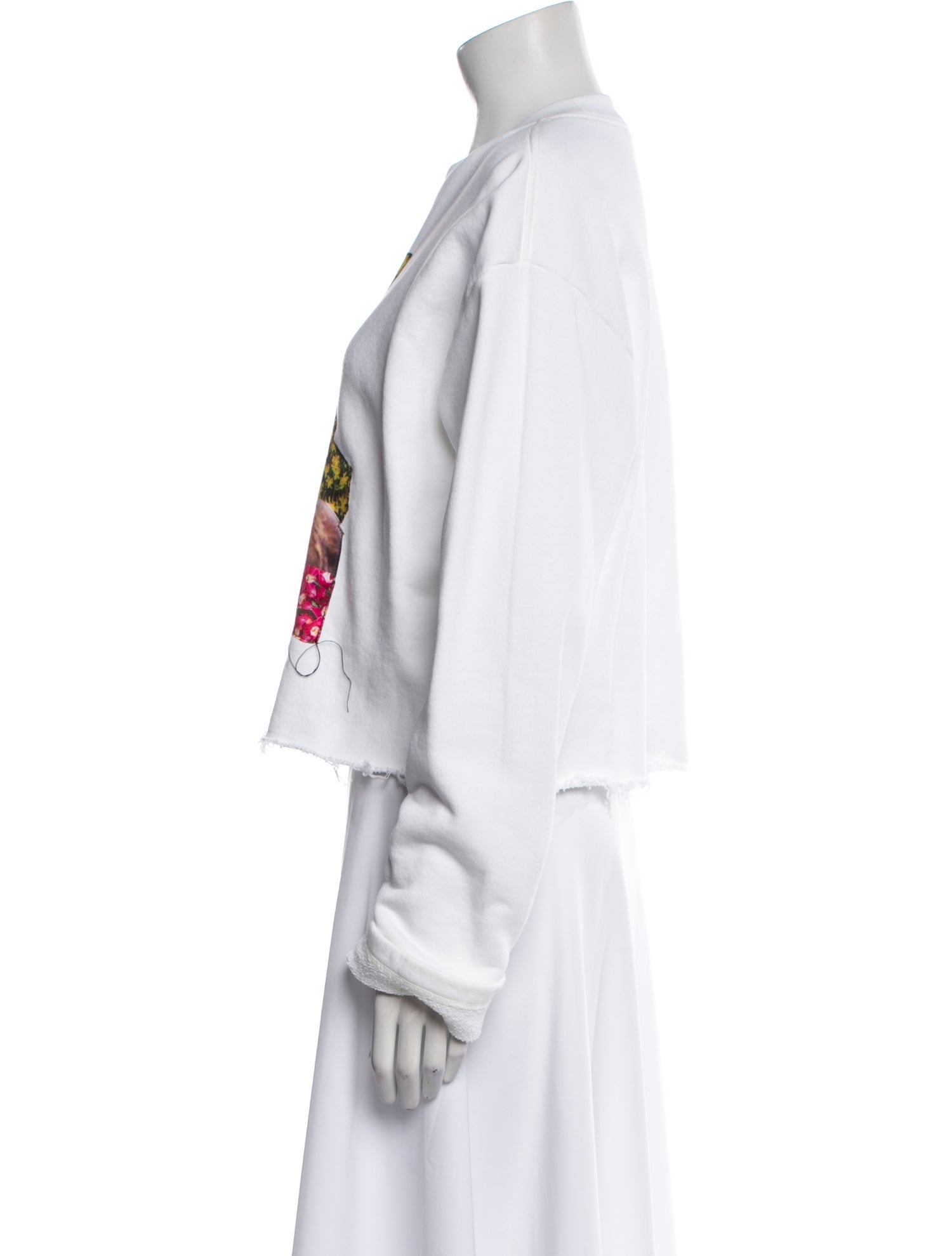 Acne Studios Graphic Print Crew Neck Sweatshirt