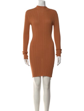 Acne Studios Turtleneck Mini Dress