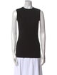 Acne Studios Crew Neck Sleeveless Top