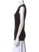 Acne Studios Crew Neck Sleeveless Top