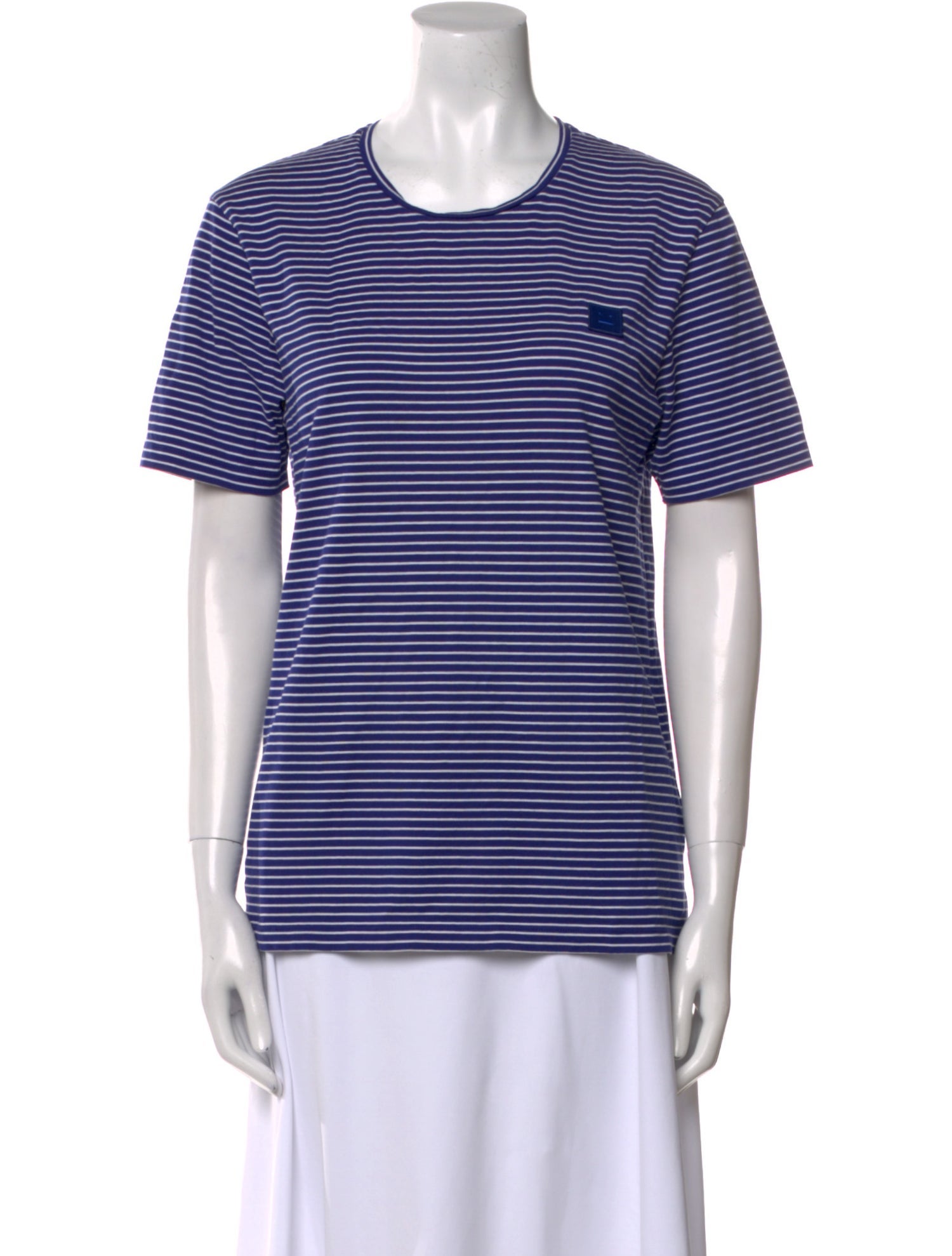 Acne Studios Striped Crew Neck T-Shirt
