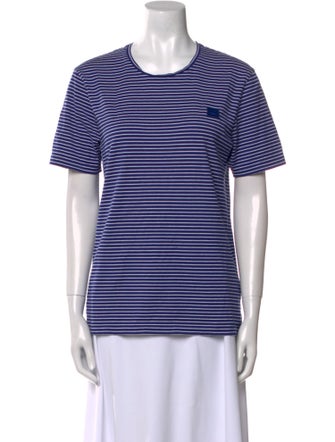 Acne Studios Striped Crew Neck T-Shirt