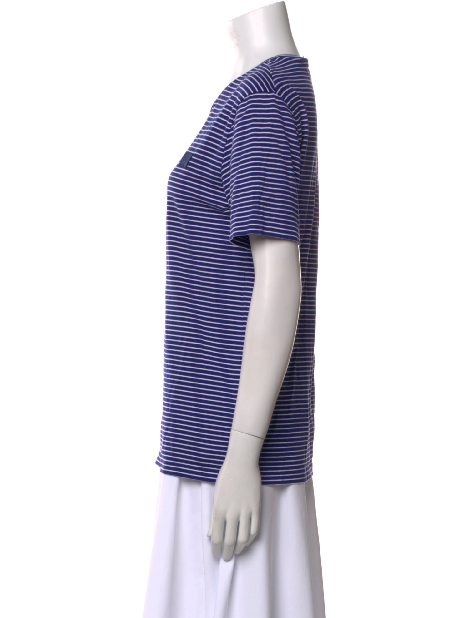 Acne Studios Striped Crew Neck T-Shirt