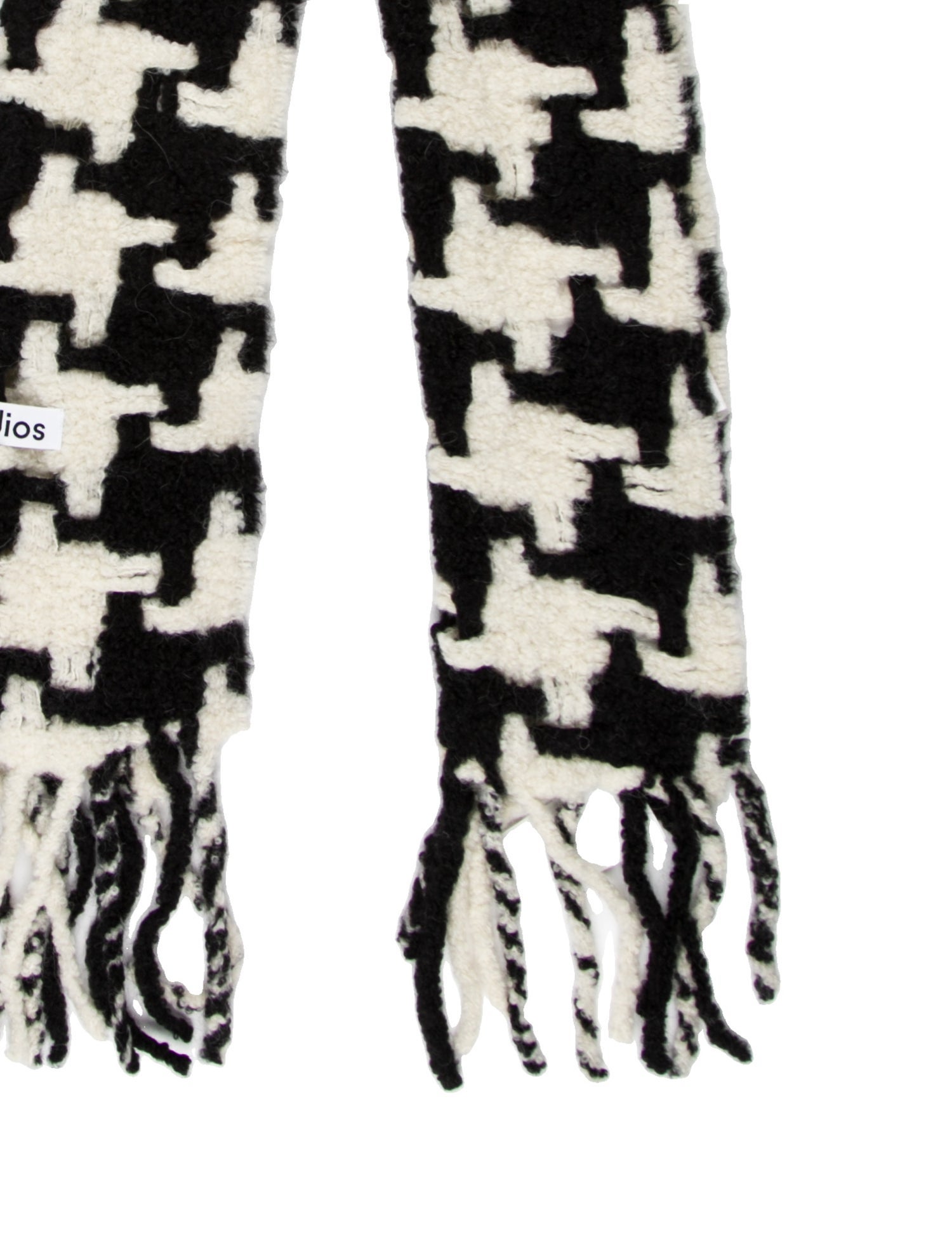 Acne Studios Alpaca Printed Scarf w/ Tags
