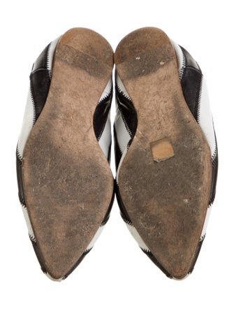 Acne Studios Leather Striped Loafers