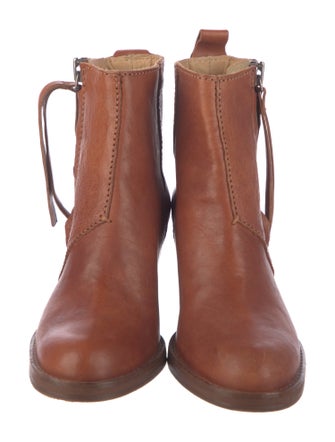 Acne Studios Leather Western Boots