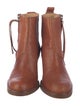 Acne Studios Leather Western Boots